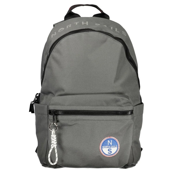 North Sails Grigio Polyester Men Backpack
