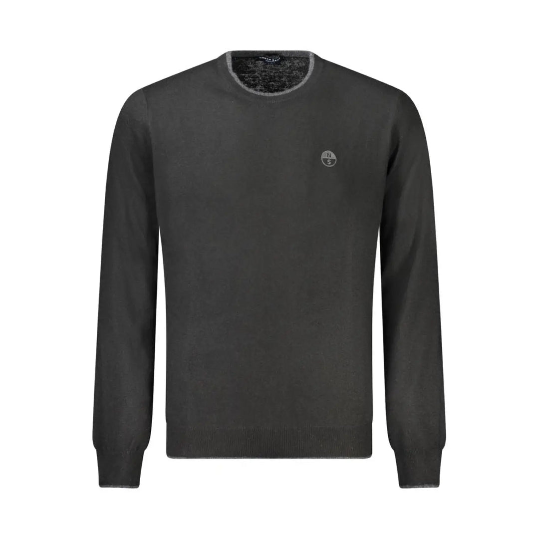 North Sails Grigio Wool Men Sweater