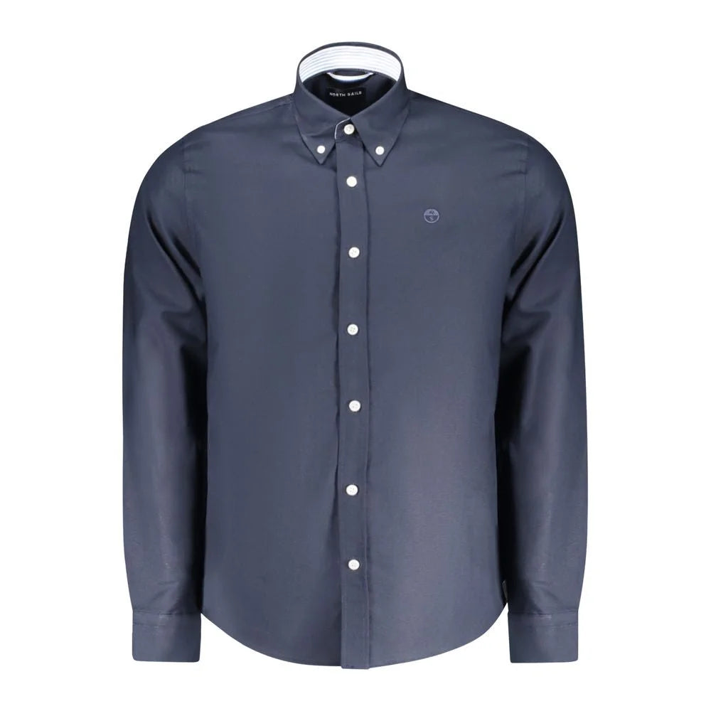 North Sails Impeccable Long-Sleeved Shirt with Contrasting Cuffs