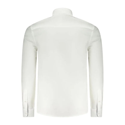 North Sails Long-Sleeved Shirt Crisp White Tailored Sophistication