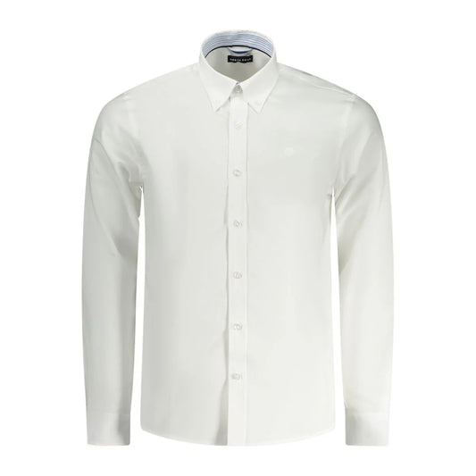 North Sails Long-Sleeved Shirt Crisp White Tailored Sophistication