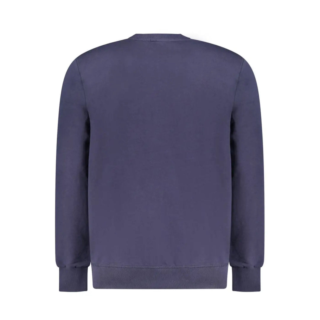 North Sails Navy Cotton Men Sweatshirt