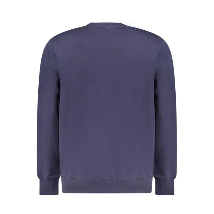 North Sails Navy Cotton Men Sweatshirt