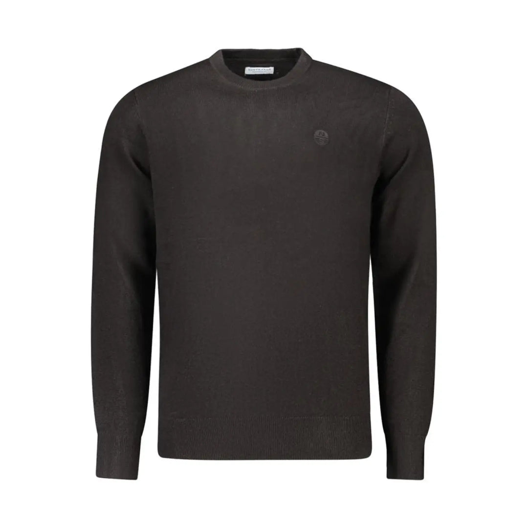 North Sails Nero Acrylic Men Sweater
