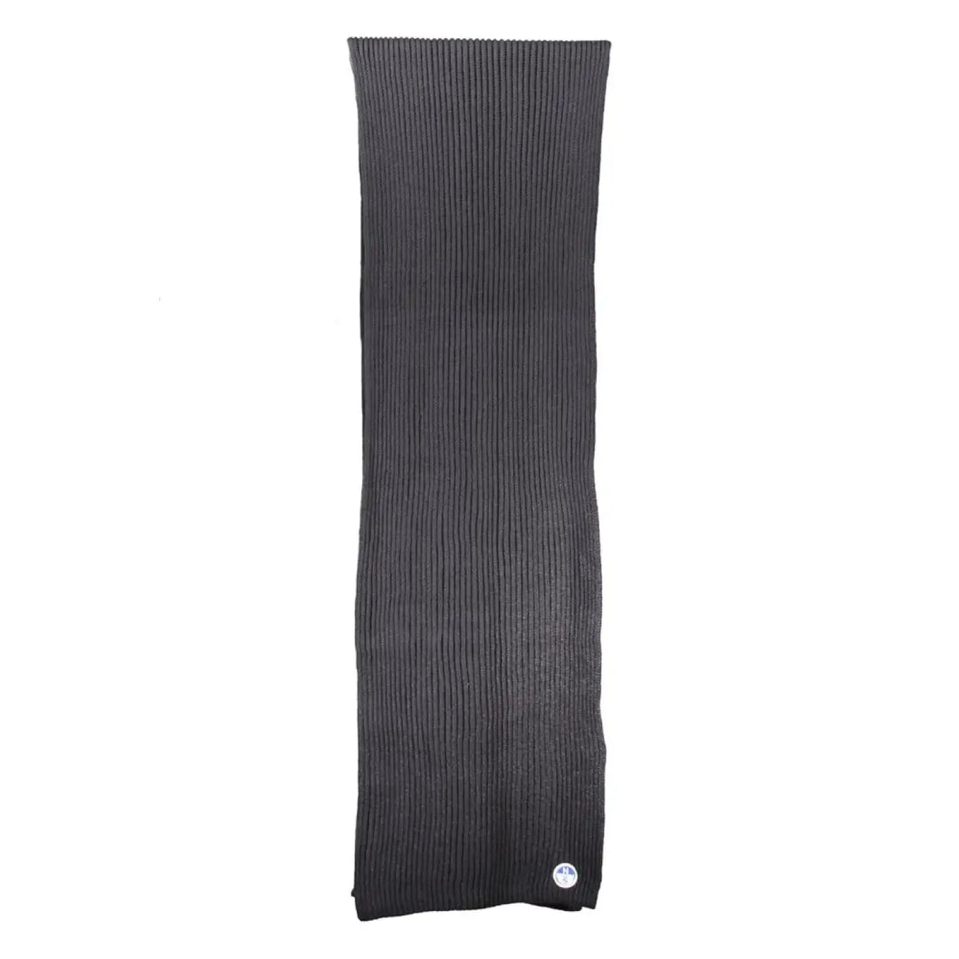 North Sails Nero Cotton Mens Scarf