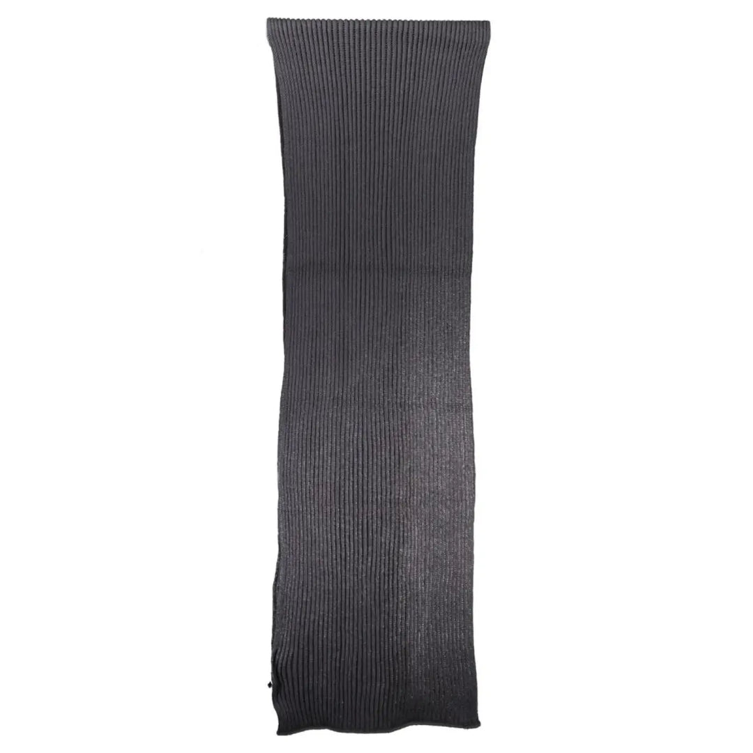 North Sails Nero Cotton Mens Scarf