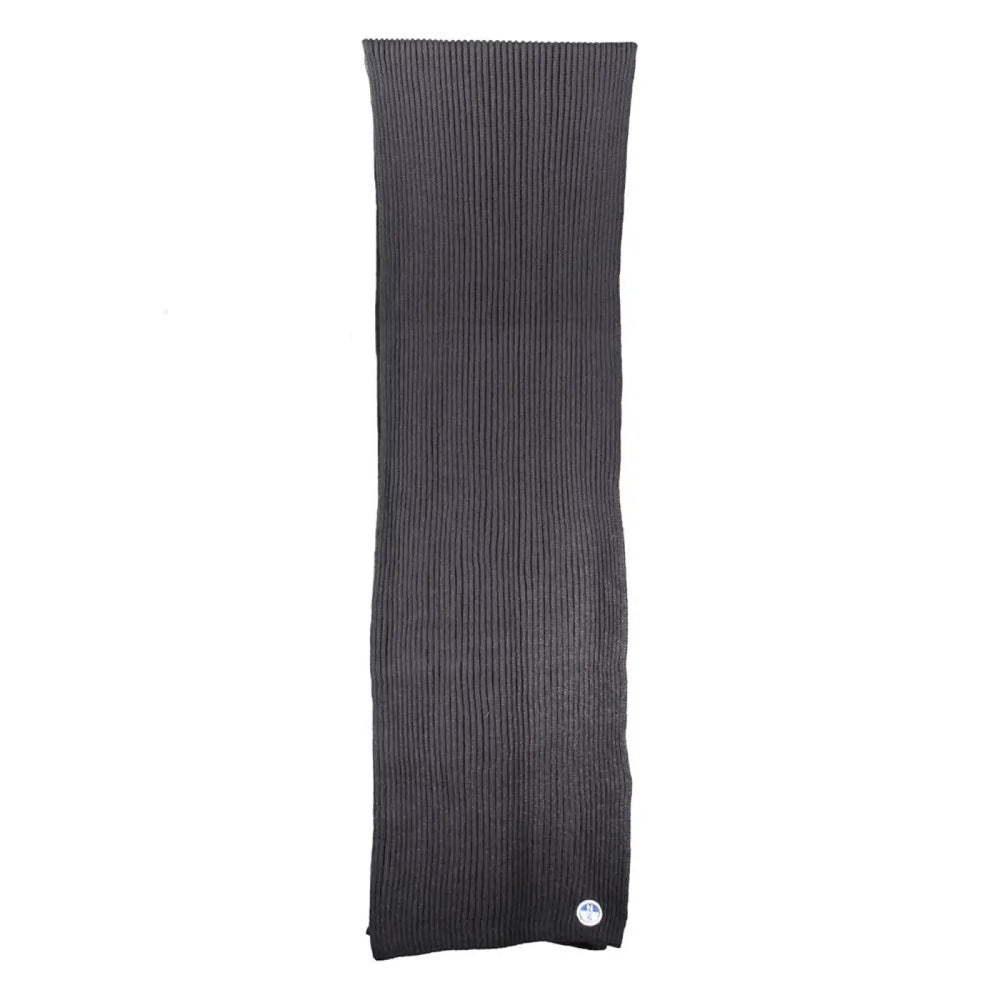 North Sails Nero Cotton Mens Scarf