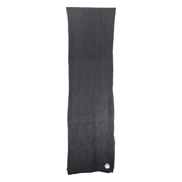 North Sails Nero Cotton Mens Scarf