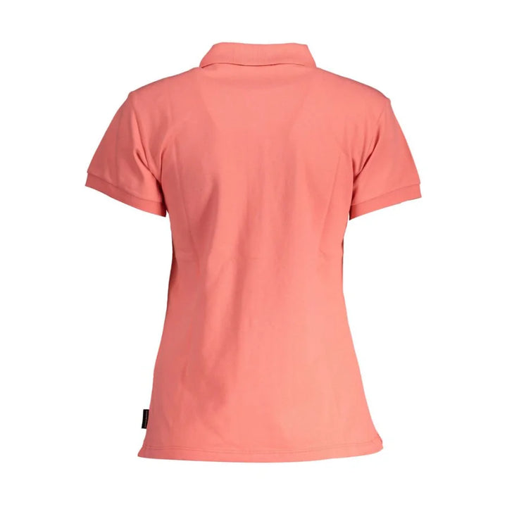 North Sails Pink Organic Cotton Women Polo