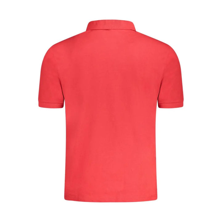 North Sails Red Cotton Men Polo