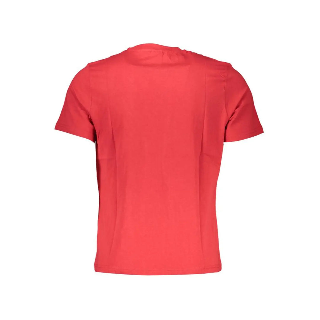 North Sails Red Cotton Men T-shirt
