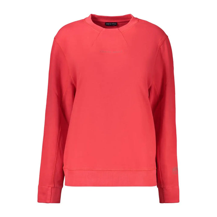 North Sails Red Cotton Sweatshirt
