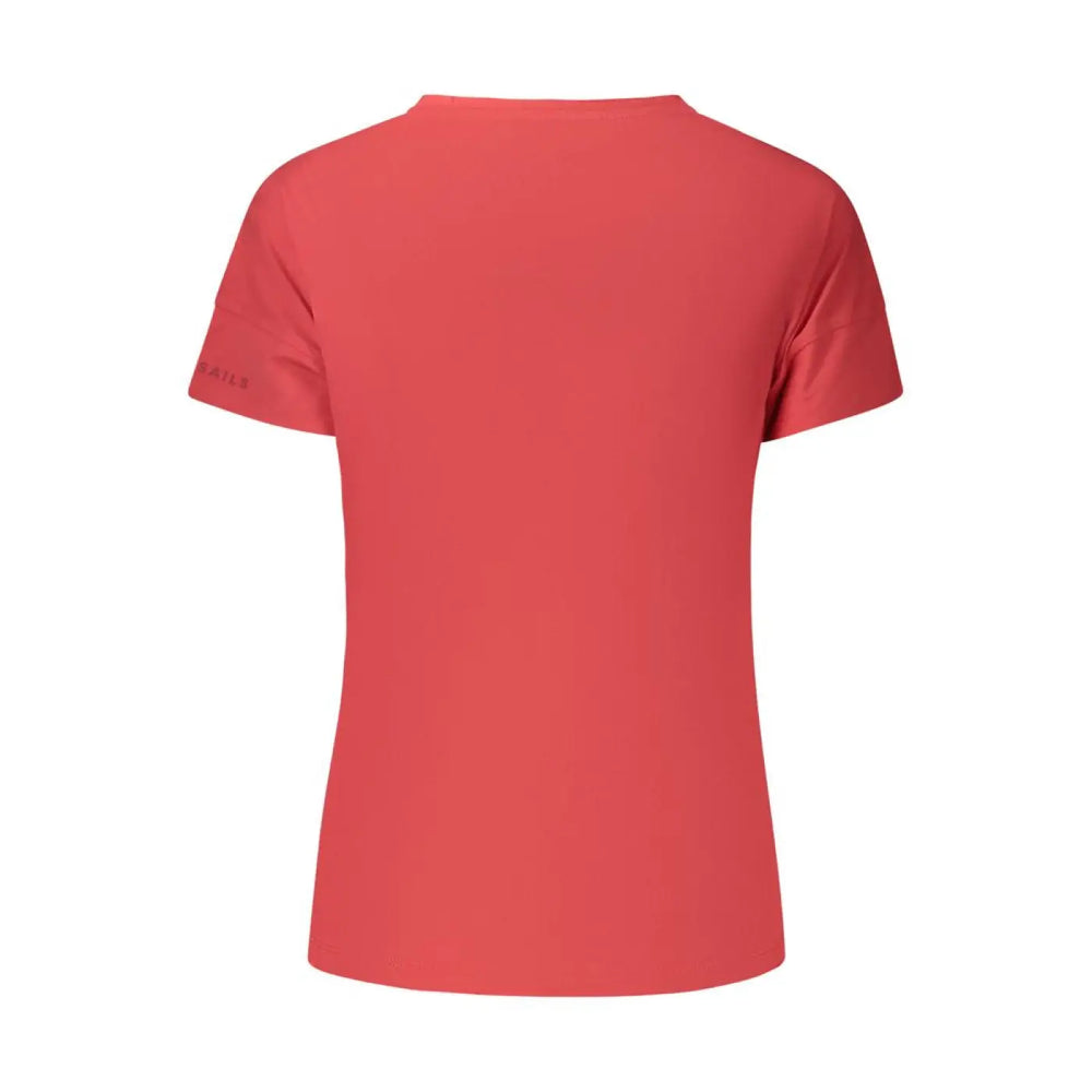 North Sails Red Cotton Women’s T-shirt