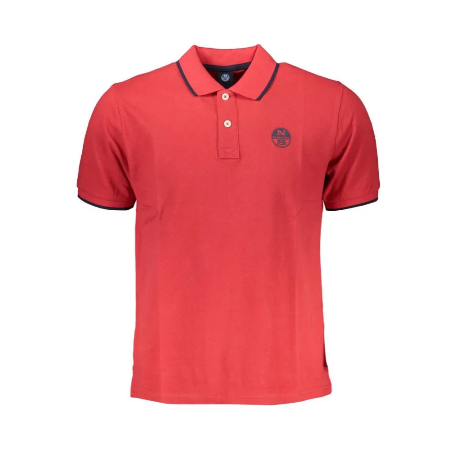 North Sails Rosso Cotton Men Polo