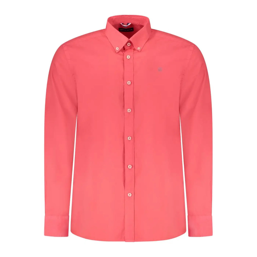 North Sails Rosso Cotton Men Shirt