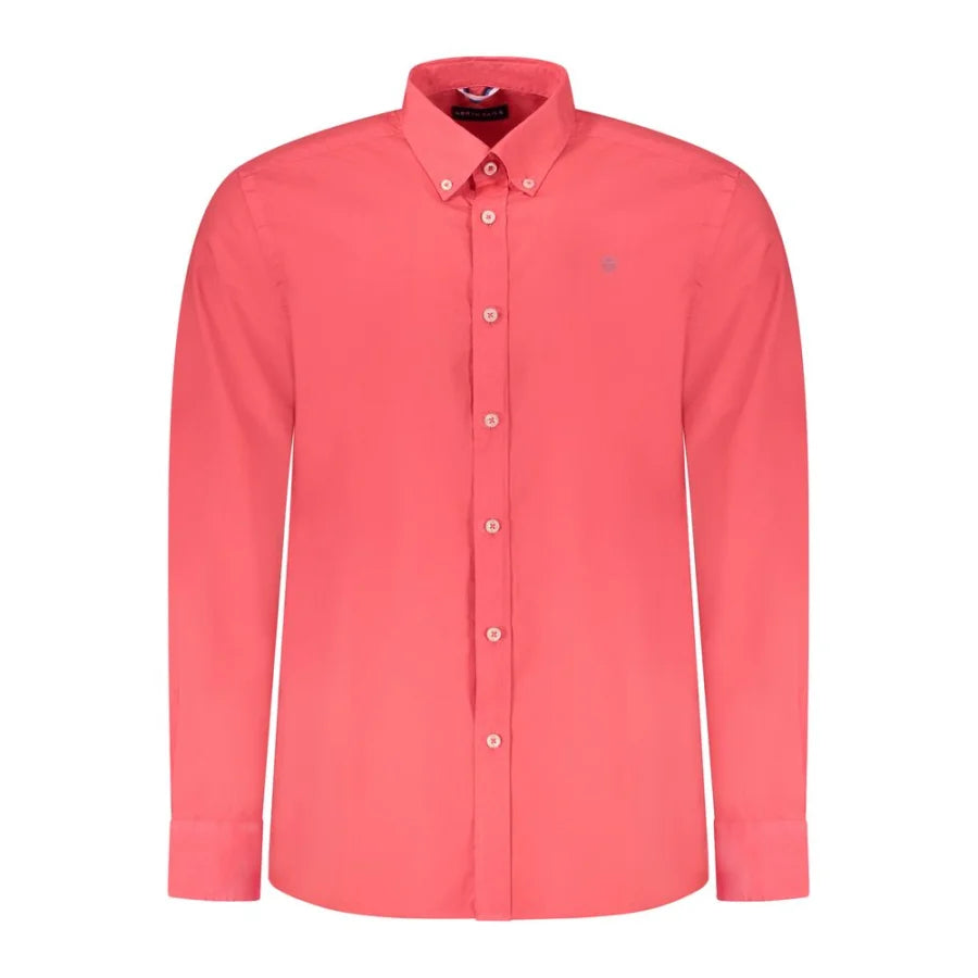 North Sails Rosso Cotton Men Shirt