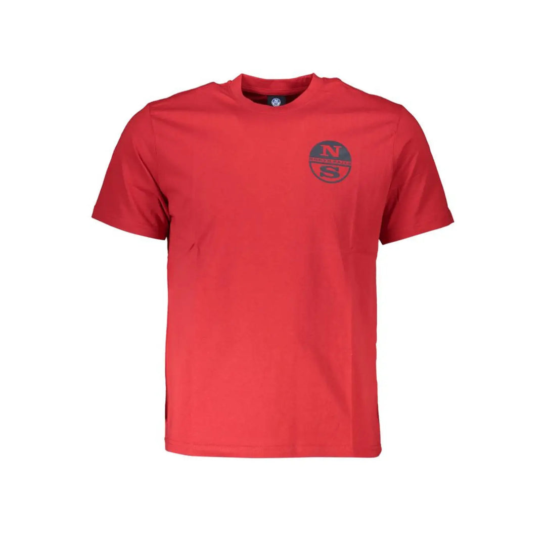 North Sails Rosso Cotton Men T-shirt