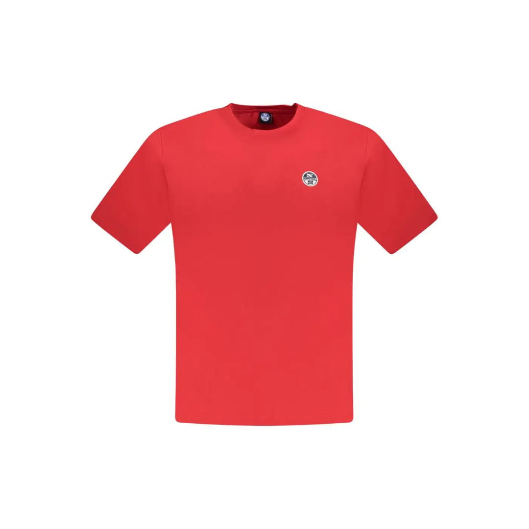 North Sails Rosso Cotton Men T-shirt