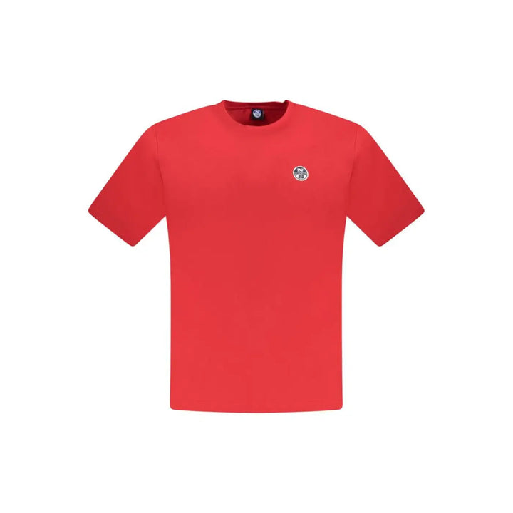 North Sails Rosso Cotton Men T-shirt