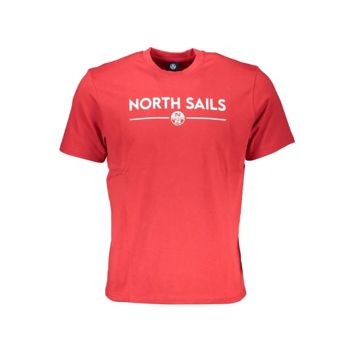 North Sails Rosso Cotton Men T-Shirt