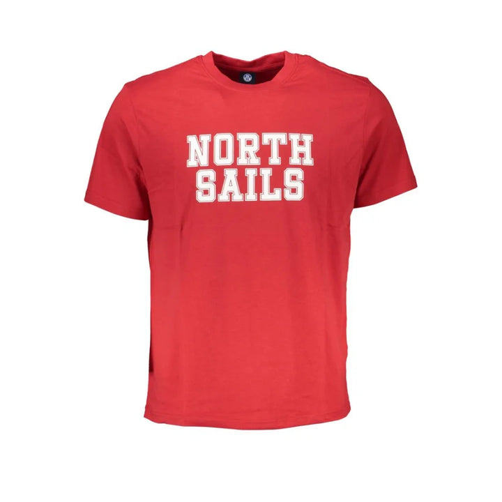 North Sails Rosso Cotton Men T-Shirt