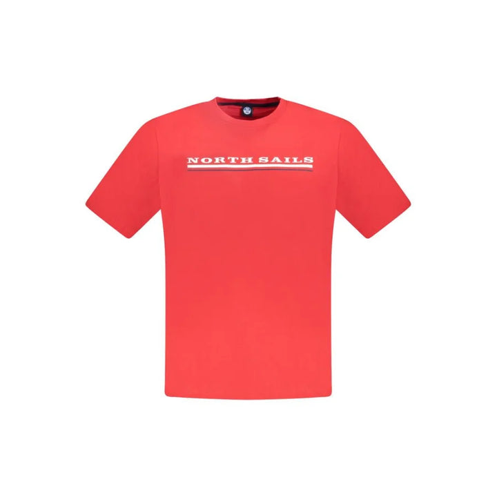 North Sails Rosso Cotton Men T-Shirt