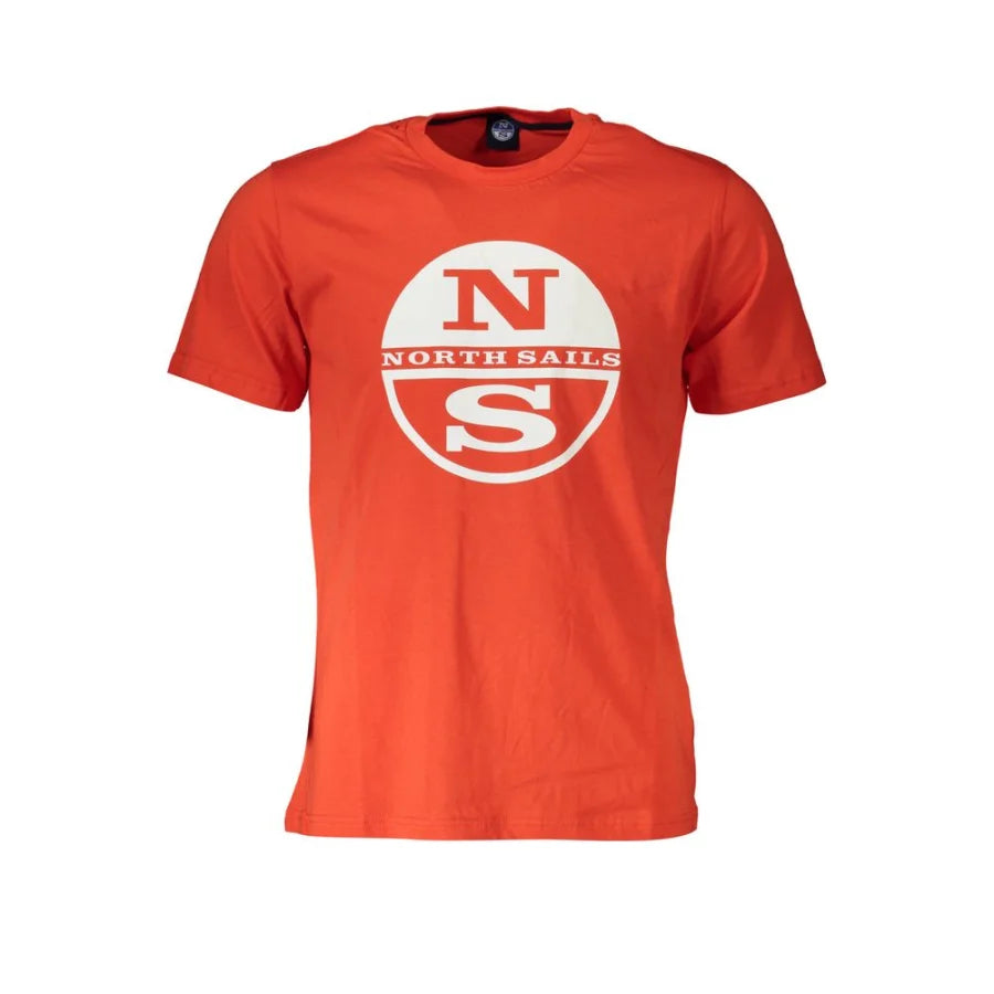 North Sails Rosso Cotton Men T-Shirt