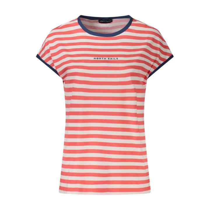 North Sails Rosso Cotton Women T-Shirt
