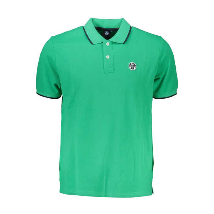 North Sails Verde Cotton Men Polo Shirt