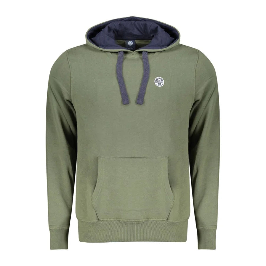North Sails Verde Cotton Men Sweatshirt