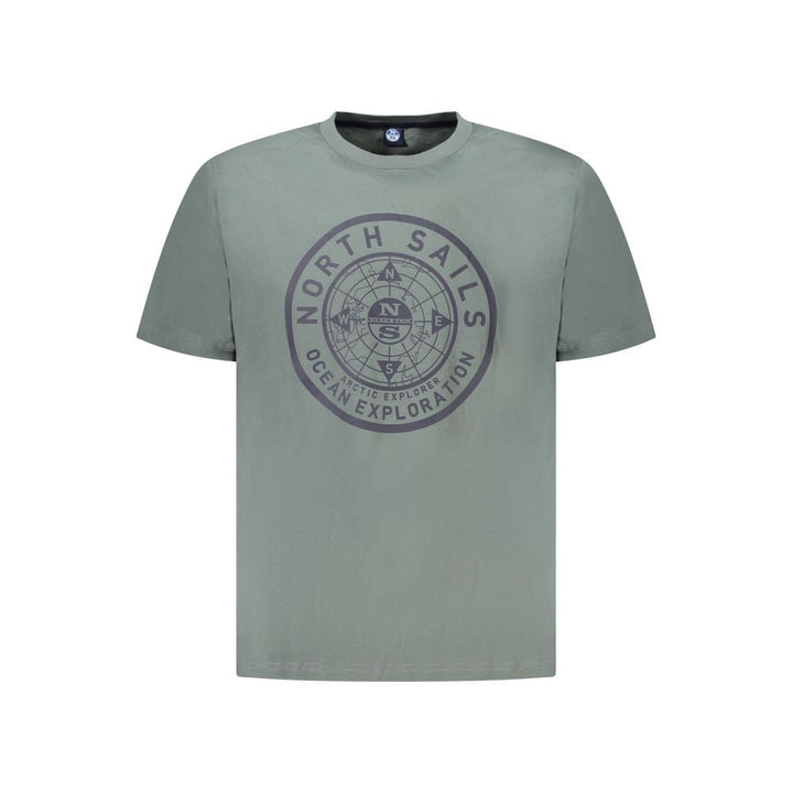 North Sails Verde Cotton Men T-shirt