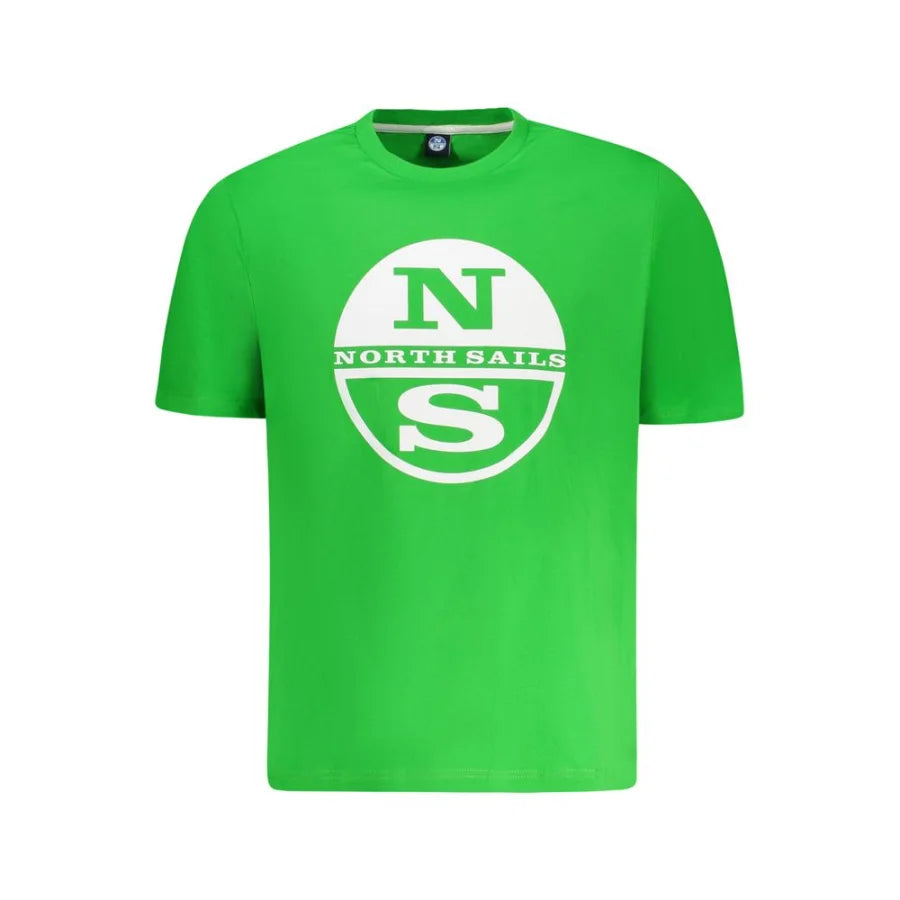 North Sails Verde Cotton Men T-Shirt