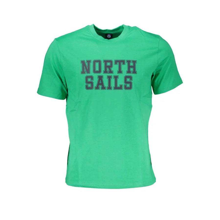 North Sails Verde Cotton Men T-Shirt
