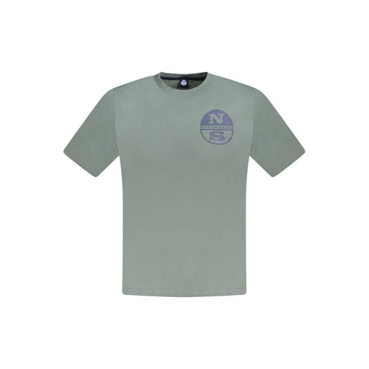 North Sails Verde Cotton Men T-Shirt