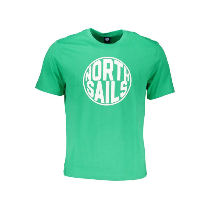 North Sails Verde Cotton Men T-Shirt