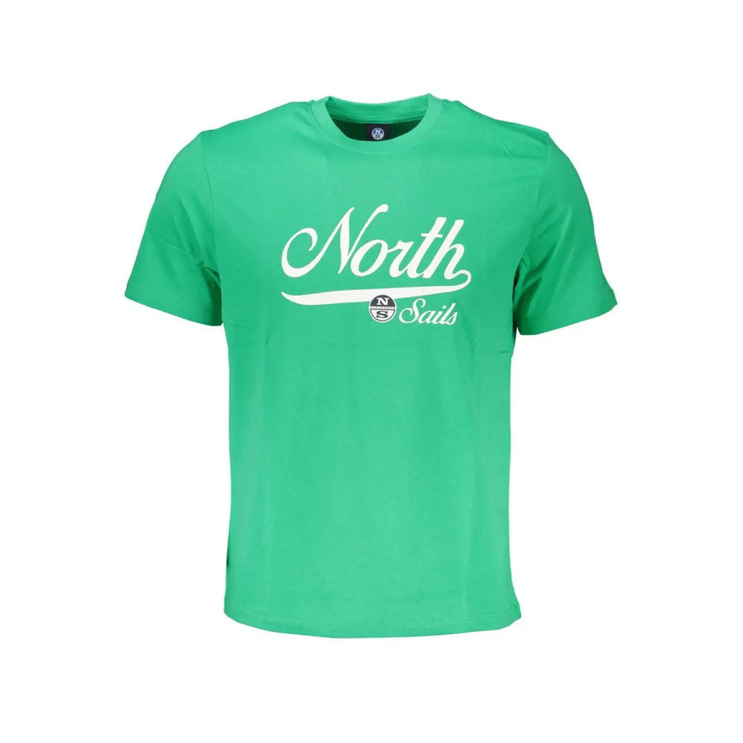 North Sails Verde Cotton Men T-Shirt
