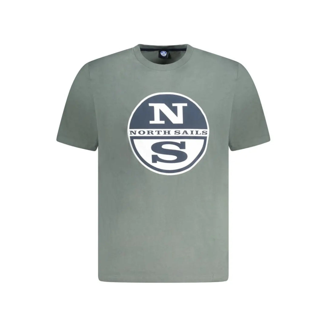 North Sails Verde Cotton Mens T-shirt