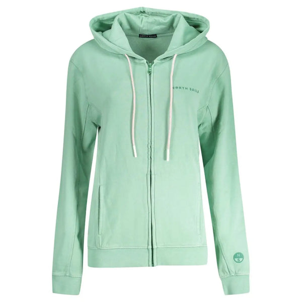 North Sails Verde Cotton Women Sweatshirt