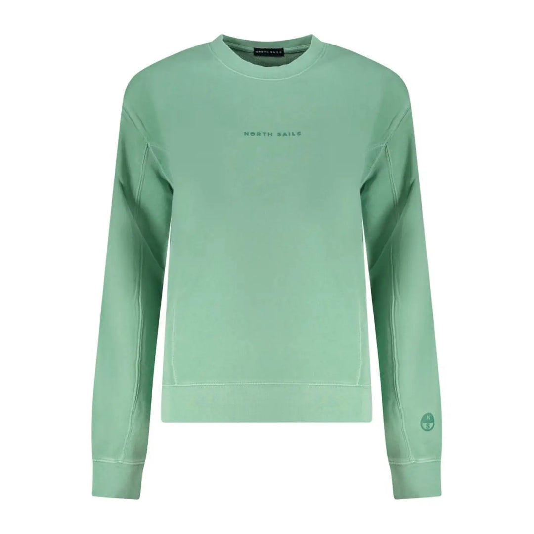 North Sails Verde Cotton Women Sweatshirt