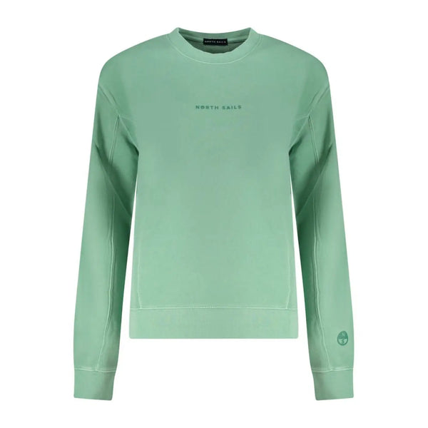 North Sails Verde Cotton Women Sweatshirt