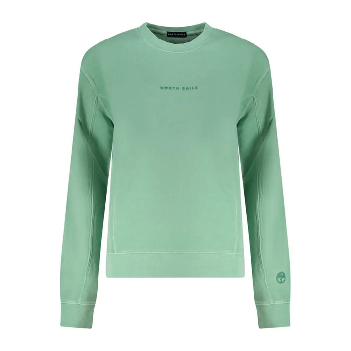North Sails Verde Cotton Women Sweatshirt