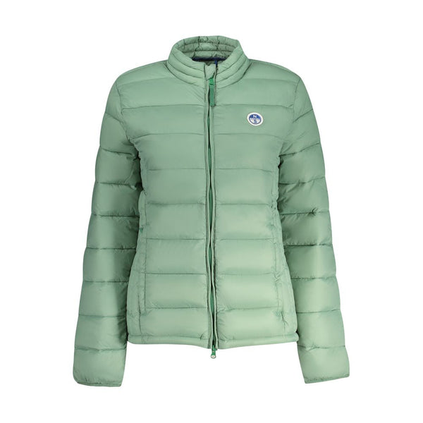 North Sails Puffer Jackets - Verde Poliammide Women’s Jacket