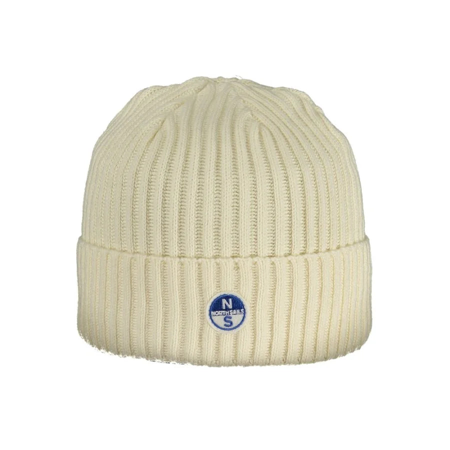 North Sails White Cotton Men Cap