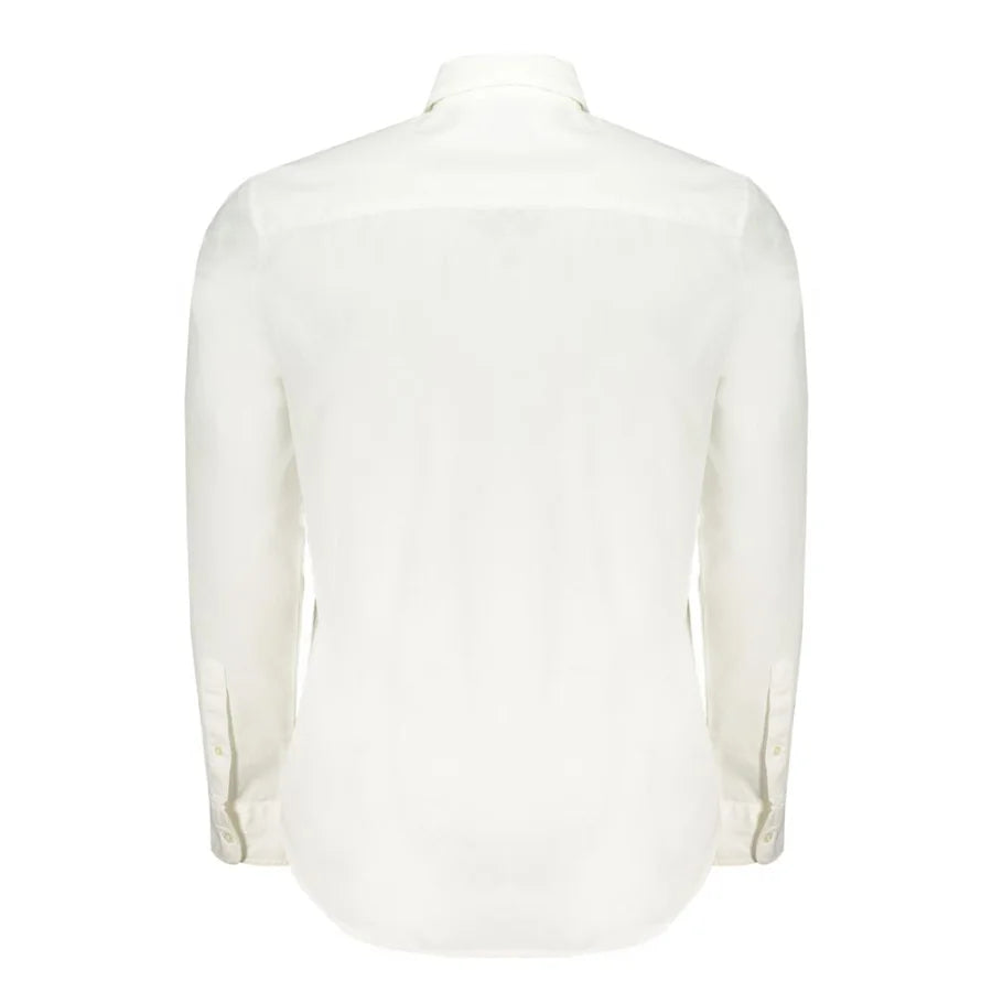 North Sails White Cotton Men Shirt