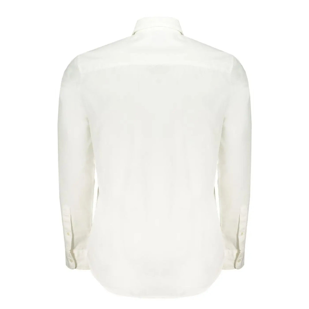 North Sails White Cotton Men Shirt