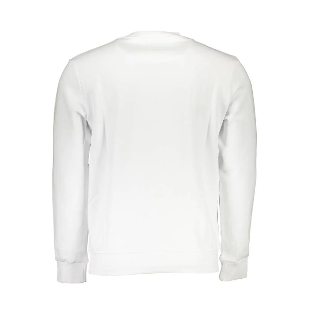 North Sails White Cotton Men Sweatshirt