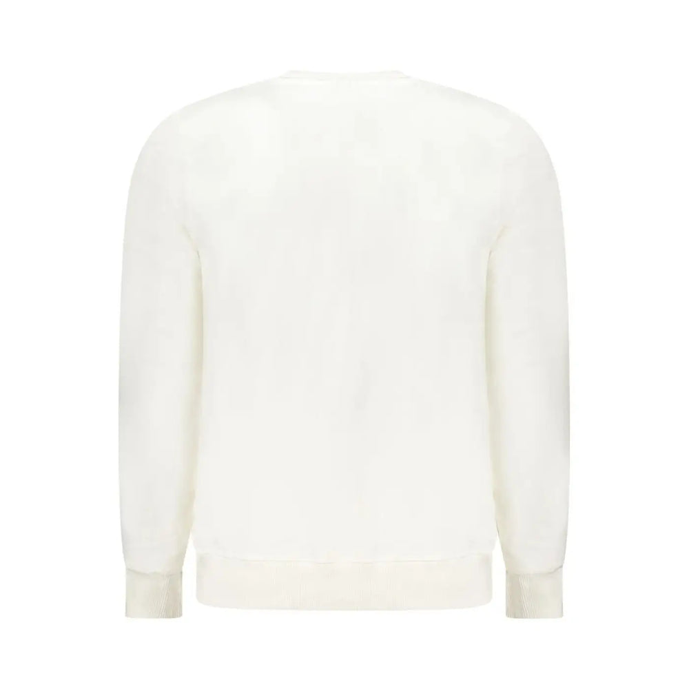 North Sails White Cotton Men Sweatshirt