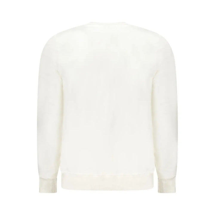 North Sails White Cotton Men Sweatshirt