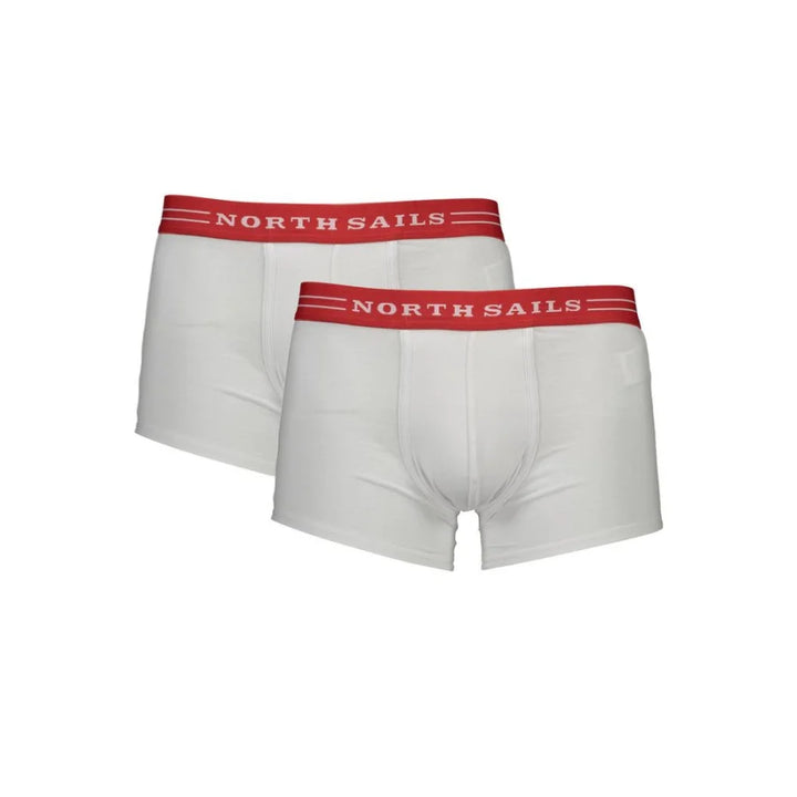 North Sails White Cotton Men’s Boxer Briefs