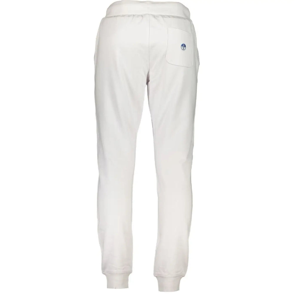 North Sails White Cotton Men’s Sport Trouser